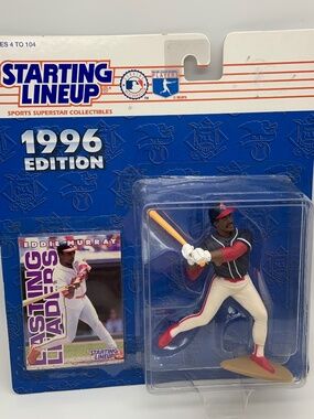 Vintage Starting Lineup 1996 MLB Cleveland Indians Eddie Murray Figurine